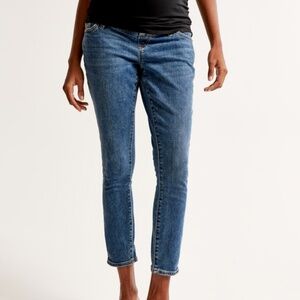 Abercrombie MATERNITY Jean legging SIZE 4/27 color: Blue